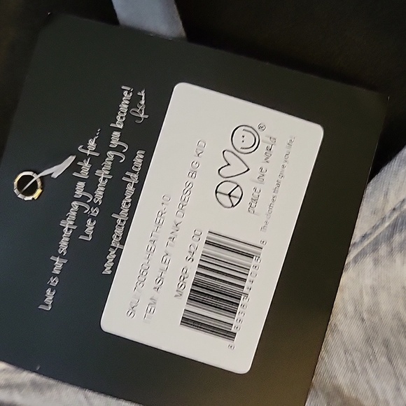 NWT Peace Love World Girls Dress - Picture 7 of 7